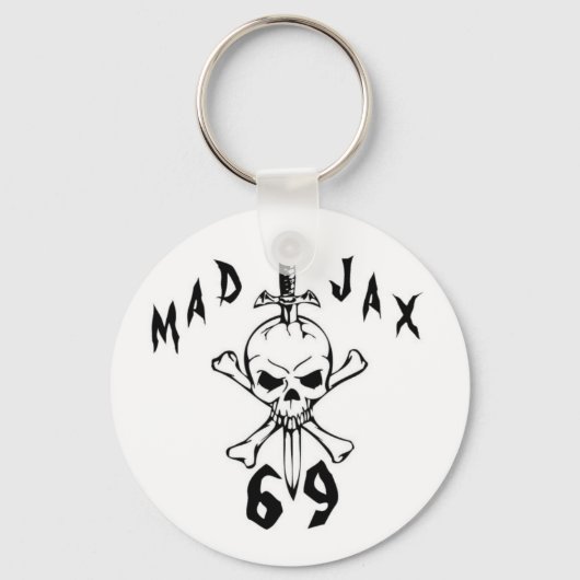 Mad Jax 69 Skull Schlüsselanhänger (Vorderseite)