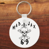 Mad Jax 69 Skull Schlüsselanhänger (Vorderseite)