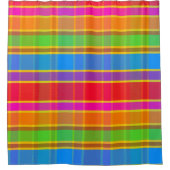 Mad Kariert JM9IBCQ Duschvorhang (Vorderseite)