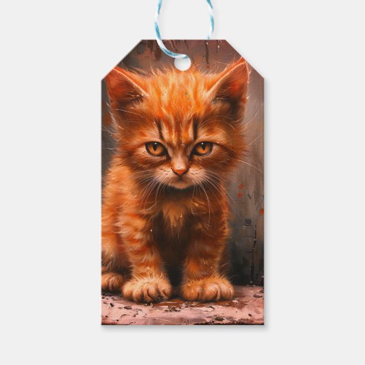 Mad Kitten Geschenkanhänger (Vorderseite)