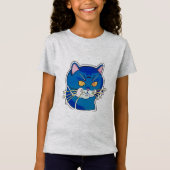 Mad Kitty Emblem T-Shirt (Vorderseite)