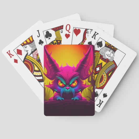 Mad-Kreatur Spielkarten (Rückseite)