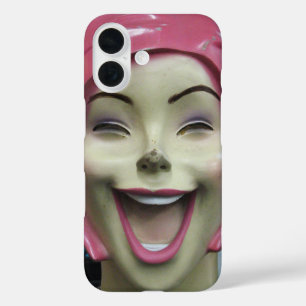 Mad Laughing Mannequin ~ Uncanny Valley Girl iPhone 16 Hülle
