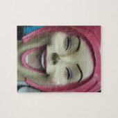 Mad Laughing Mannequin ~ Uncanny Valley Girl Puzzle (Horizontal)