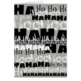 Mad Laughter Birthday Grußkarte