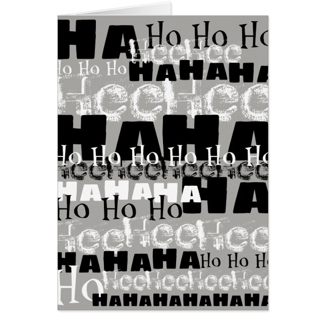 Mad Laughter Birthday Grußkarte (Vorne)