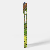Mad Liebe 3 Green Strip Abstrakt Phone Case (Rückseite / Links)