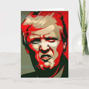 MAD LIEBE (LIEBE SIE)TRUMP GREETKARTE KARTE