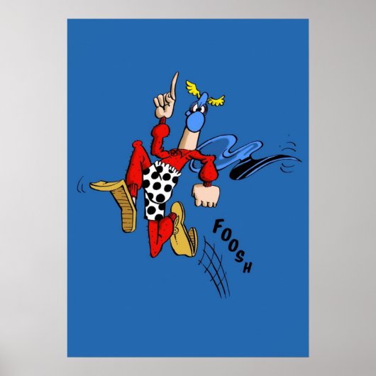 Mad Magazine Captain Klutz Shirt Sticker Maske Poster (Vorne)