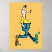 Mad Magazine Don Martin Shirt Sticker Maske Poster (Vorne)