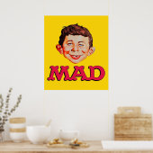 Mad Magazine Sticker Maske Poster (Küche)