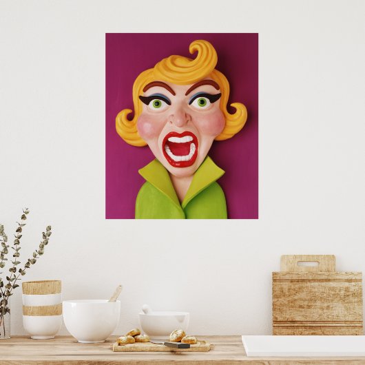 Mad Mama Poster (Küche)