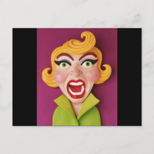 Mad Mama Postkarte