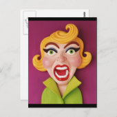 Mad Mama Postkarte (Vorne/Hinten)