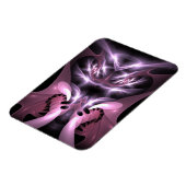 Mad Man isst Mantis Lila Magnet (Linke Seite)