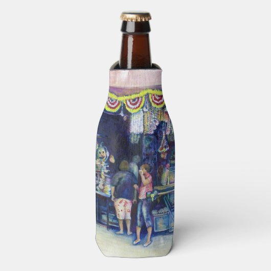 Mad Man on Market and Main, Singapur Flaschenkühler (Flaschenvorderseite)
