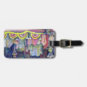 Mad Man on Market and Main, Singapur Gepäckanhänger (Vorderseite horizontal)