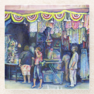 Mad Man on Market and Main, Singapur Glasuntersetzer