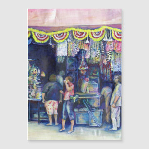 Mad Man on Market and Main, Singapur Magnetkarte