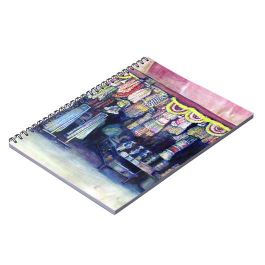 Mad Man on Market and Main, Singapur Notizblock (Linke Seite)