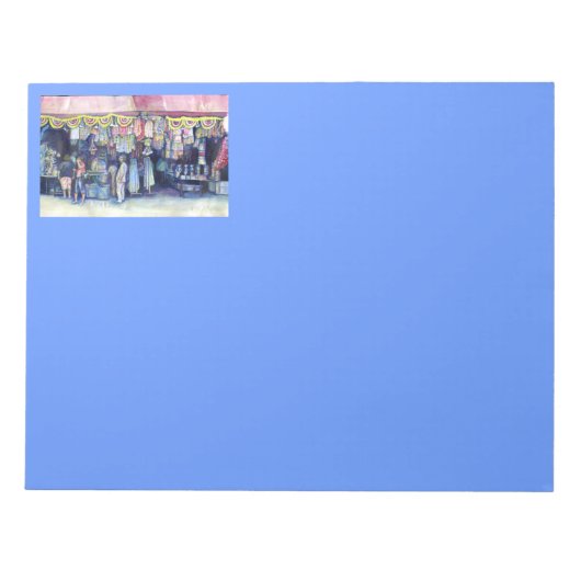 Mad Man on Market and Main, Singapur Notizblock (Vorderseite)