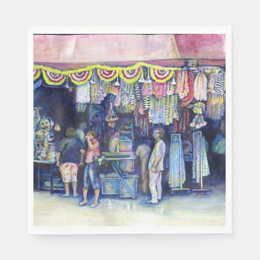 Mad Man on Market and Main, Singapur Serviette (Vorderseite)