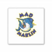 Mad Marlin Sticker (Vorderseite)
