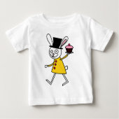Mad März Hare Baby T-shirt (Vorderseite)