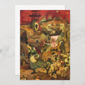 Mad Meg By Hieronymus Bosch Einladung (Vorne/Hinten)