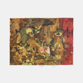 Mad Meg By Hieronymus Bosch Fleecedecke (Vorderseite (Horizontal))