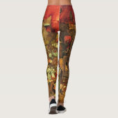 Mad Meg By Hieronymus Bosch Leggings (Rückseite)