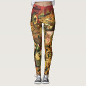 Mad Meg By Hieronymus Bosch Leggings (Vorderseite)