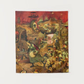 Mad Meg By Hieronymus Bosch Wandteppich (Vorderseite)