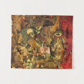 Mad Meg By Hieronymus Bosch Wandteppich (Vorderseite (Horizontal))