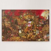 Mad Meg (Dull Gret), Pieter Bruegel Puzzle (Horizontal)