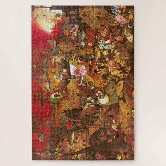 Mad Meg (Dull Gret), Pieter Bruegel Puzzle (Vertikal)
