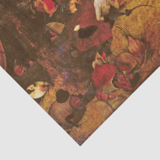 Mad Meg (Dull Gret), Pieter Bruegel Seidenpapier (Ausschnitt)