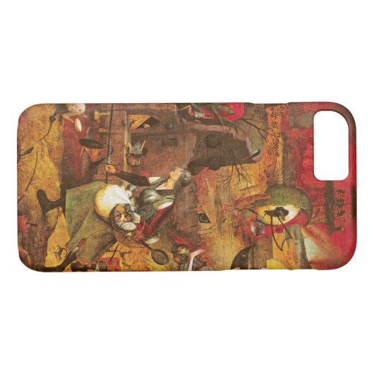 Mad Meg, Pieter Bruegel Case-Mate iPhone Hülle (Rückseite (Horizontal))