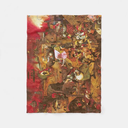 Mad Meg, Pieter Bruegel Fleecedecke (Vorderseite)