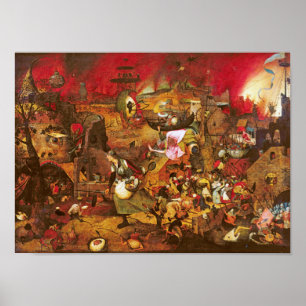 Mad Meg, Pieter Bruegel Poster