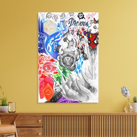 Mad Mix Vol.2 Leinwanddruck (Insitu (Wohnzimmer))