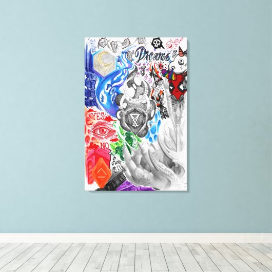 Mad Mix Vol.2 Leinwanddruck (Insitu (Holzboden))