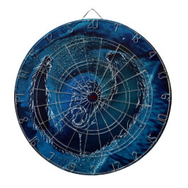 Mad Monkey in Blue Dartscheibe