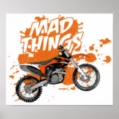 Mad Moto Team Poster (Vorne)