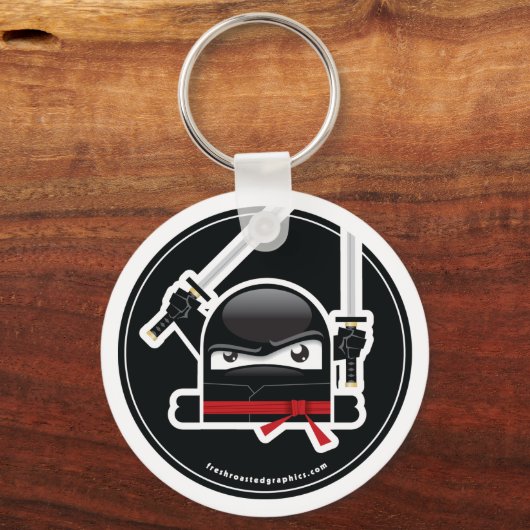 Mad Ninja Skills Schlüsselanhänger (Vorderseite)