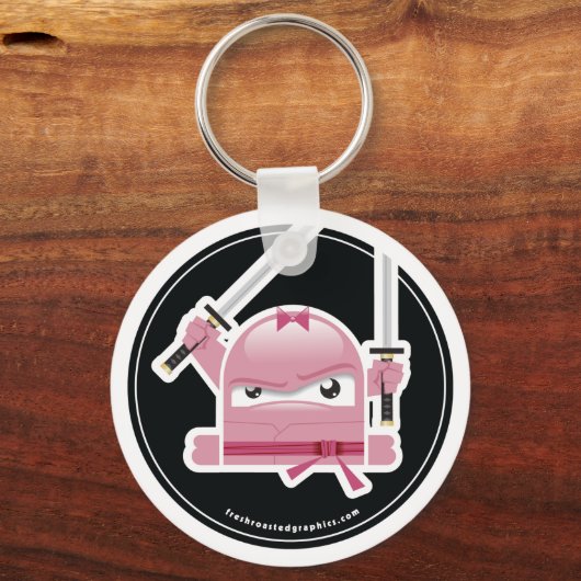 Mad Ninja Skills Schlüsselanhänger (Vorderseite)