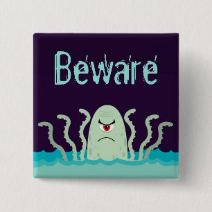 Mad Octopus Vorsicht Button