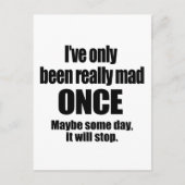 Mad Once Postkarte (Vorderseite)