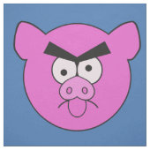 Mad Pig - individualisierbares Gewebe Stoff (Muster)