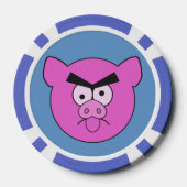 Mad Pig Poker Chips (Rückseite)